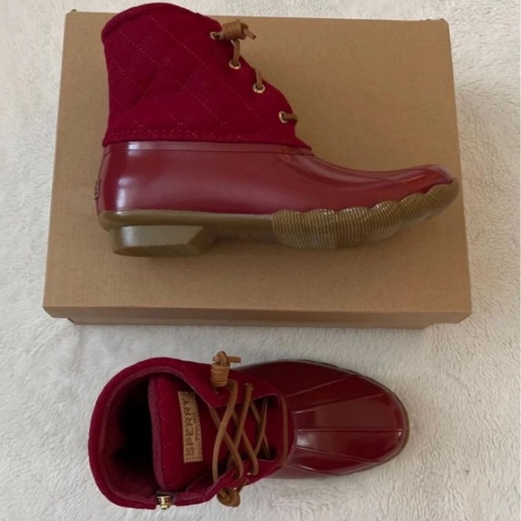 Sperry Saltwater Quilted Waterproof Boot - Picture 2 of 9